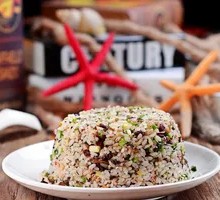 Chicken and Pickled Mustard Greens Fried Rice