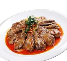 Oil-Poured Duck Head