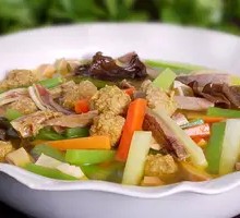 Clear Stir-fried Assorted Vegetables