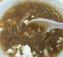 Bone Soup Chicken Broth Tofu Brain