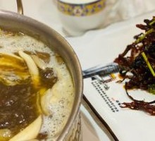 Chicken Mushroom Shredded Beef