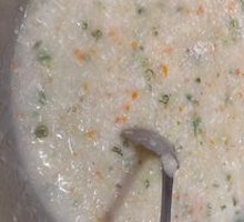 Colorful Shrimp Rice Soup Base