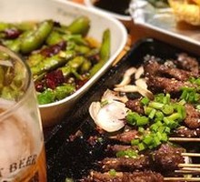 Grilled Tender Beef on Iron Plate