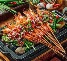 Riverbank Grilled Shrimp