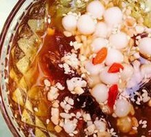 Brown Sugar Tapioca Glutinous Rice Wine Ice Jelly