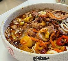 Liver and Kidney Stir-Fried Noodles