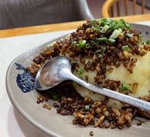 Sauce-Flavored Mashed Potatoes
