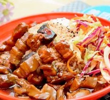 Braised Pork Rice Bowl