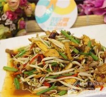 Celery Tofu Shredded Pork Rice Bowl