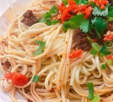 Vegetable and Beef Noodles
