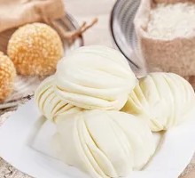Steamed Flower Bun Half Basket
