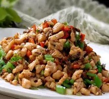 Chicken with Pickled Mustard Greens