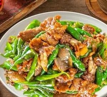 Green Pepper Spicy Pork