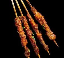Sliced Beef with Knife Marks