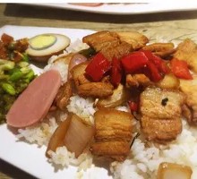 Stir-fried Pork with Rice