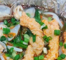 Clam and Pork Belly Rice Noodles