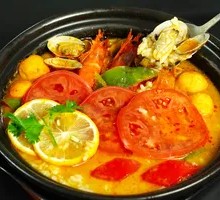 Tom Yum Seafood Rice Bowl