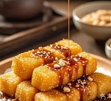 Brown Sugar Glutinous Rice Cake