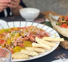 Ancient-style Curry Golden Egg Fried Shrimp