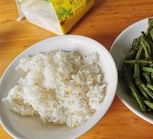 Green Pepper and String Bean