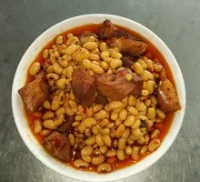 Braised Pork Shank with Soybeans