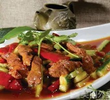 Pickled Pepper Braised Beef Strips