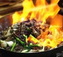 Flame-Infused Goose