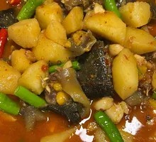Stewed Turtle with Potatoes