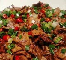 Dry Tossed Lung Slices