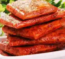 Spicy Cold-Fried Tofu Cubes