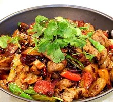 Spicy Pork Intestines Stir-fry