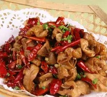Dry-Fried Pork Intestines