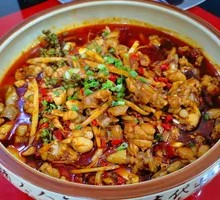 Sichuan Frog with Young Ginger