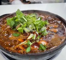 Hot Pot with Blood Curd