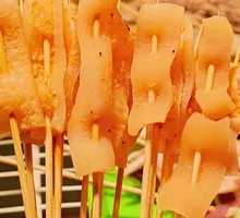 Pork Skin Skewers