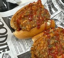 Texas Meat Sauce Hot Dog