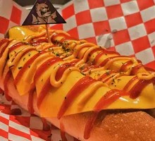 Loaded Cheese Hot Dog