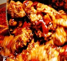 Fresh Spicy Rabbit in Pot