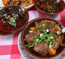 Steamed Pork Ribs with Rice Flour