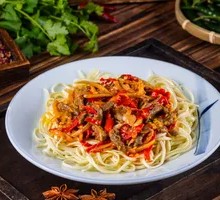 Dry-Mixed Beef Noodles