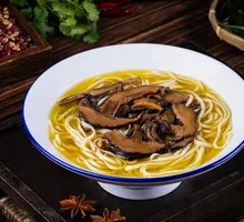 Button Mushroom Noodles