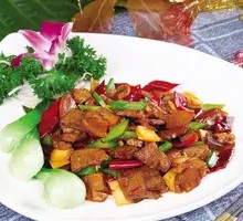 Fried Pork with Fermented Chili渣