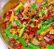 Dry Pot Chicken Gizzards