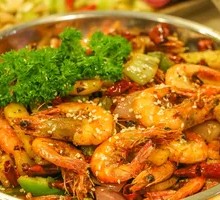 Dry Pot Shrimp
