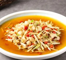 Pan-fried Pork Intestines