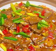Sour Cabbage Blood Curd