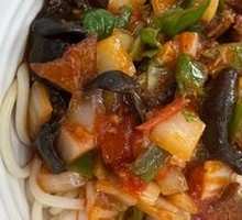 Fried Meat Noodles