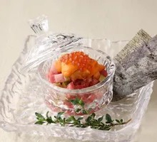 Bluefin Tuna Sea Urchin Caviar Tartare