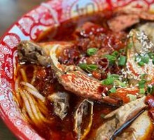 Crab Leg Noodle Soup
