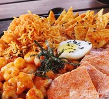Hot Spicy Braised Meilin Luncheon Meat Rice Set